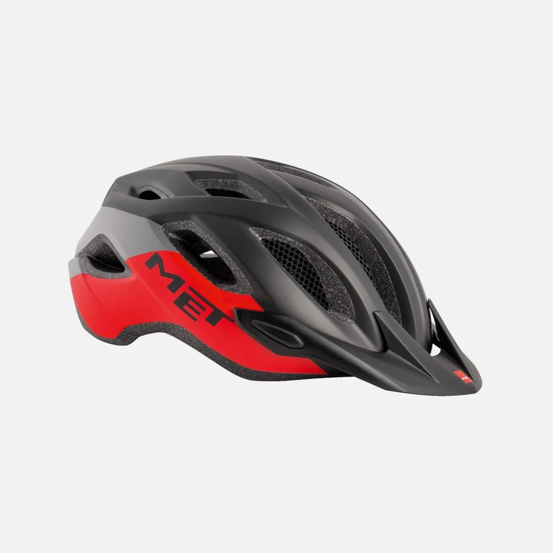 casco-met-crossover-black-red-01 Casco MET Crossover Black Red