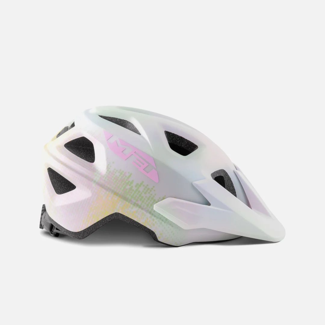 Casco MET Eldar White
