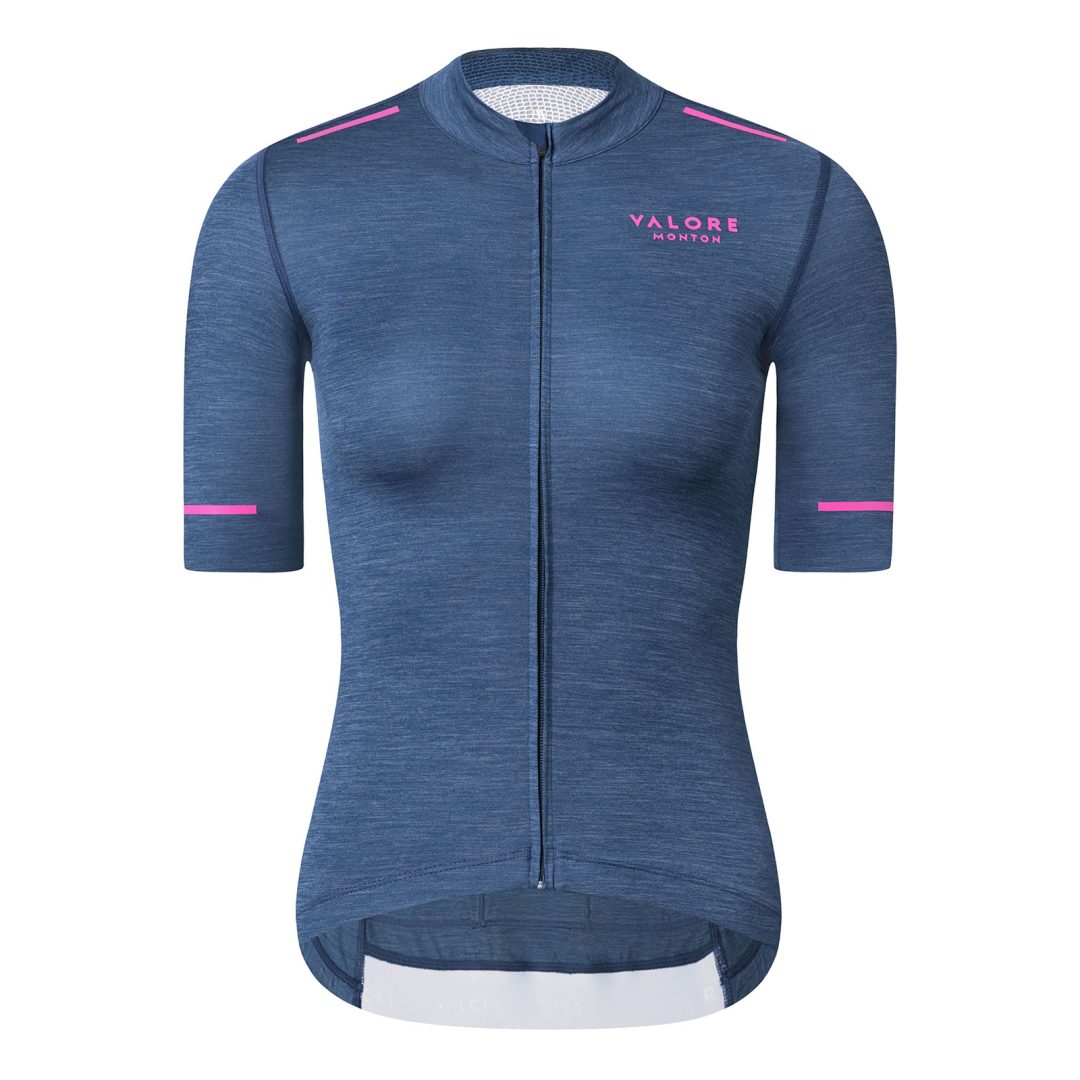 11 azul dama Jersey Echo Rhino Blue Valore