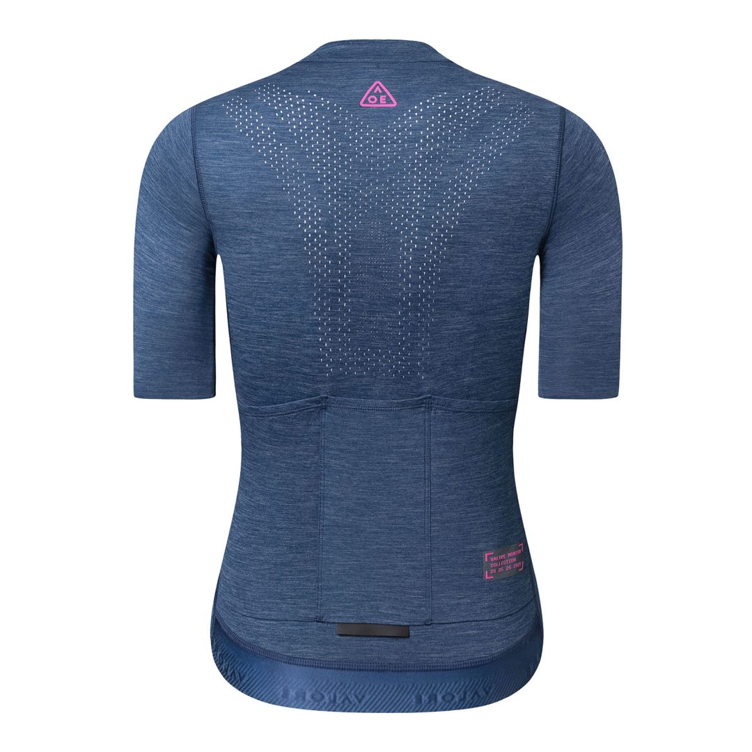 12 azul dama Jersey Echo Rhino Blue Valore