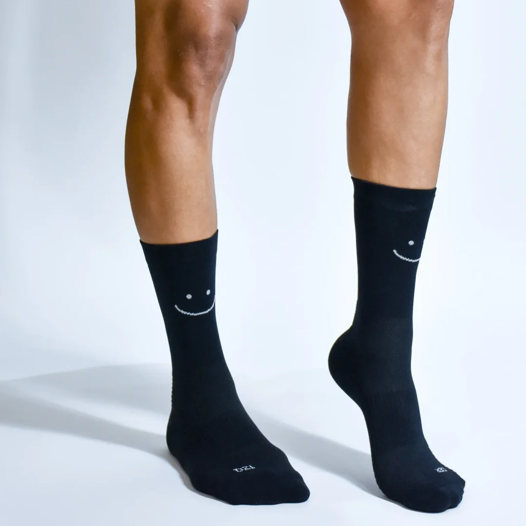 calceta-para-correr-smile-negro-2 Medias Negras Aereo Smile