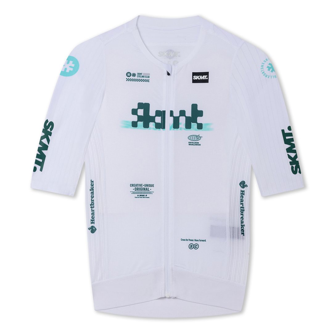 11 Jersey SKMT Flux Block White Women