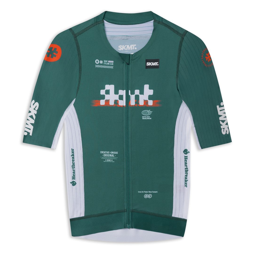 11-2 Jersey SKMT Flux Block Forest Green Women