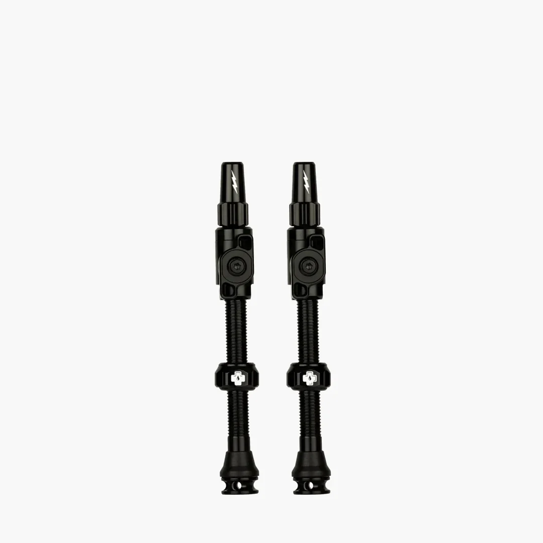 BigBoreLite45mmBlack Muc-Off Tubeless Valves Big Bore Lite Large-Black