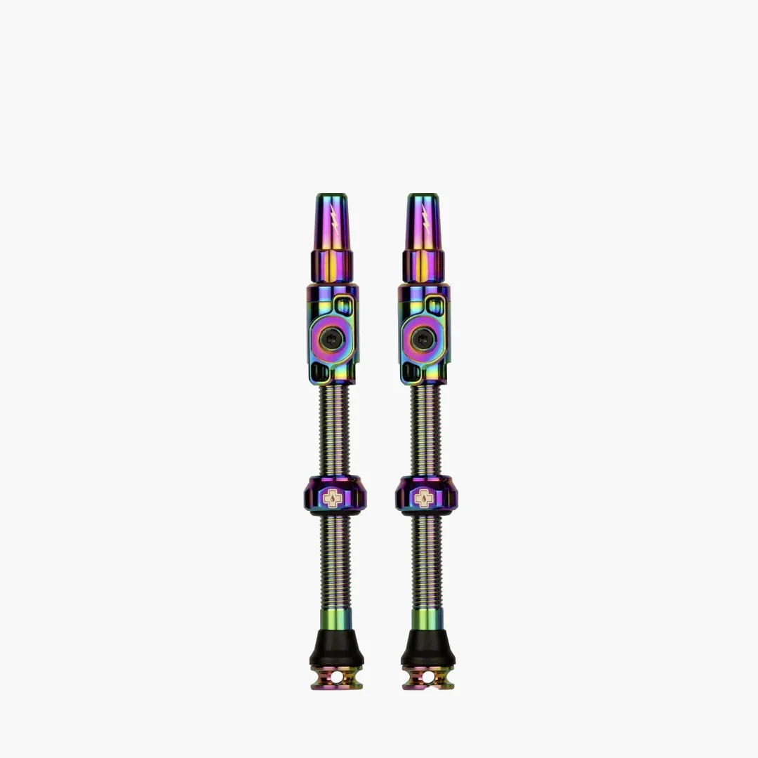 Big_Bore_Lite_60mm_Iridescent.png Muc-Off Tubeless Valves Big Bore Lite XLarge-Iridescent