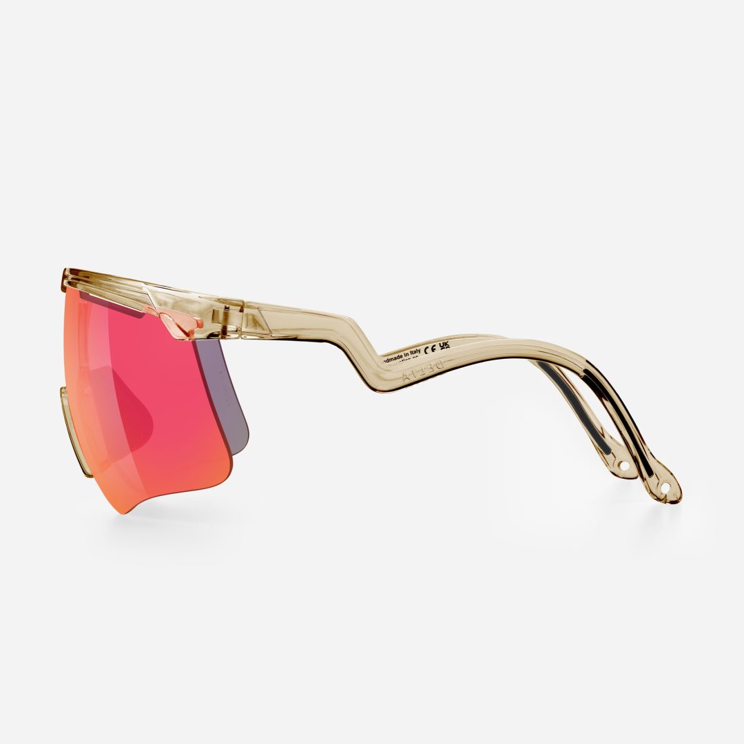 LENTES DELTA SMOKE GLOSSY VZUM F-LENS FIRE